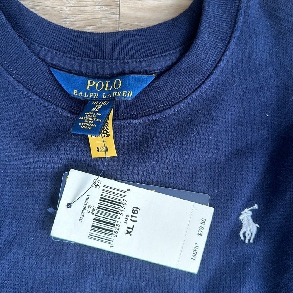 Polo Madras-Skirt Fleece Dress kids 16 - Picture 7 of 9